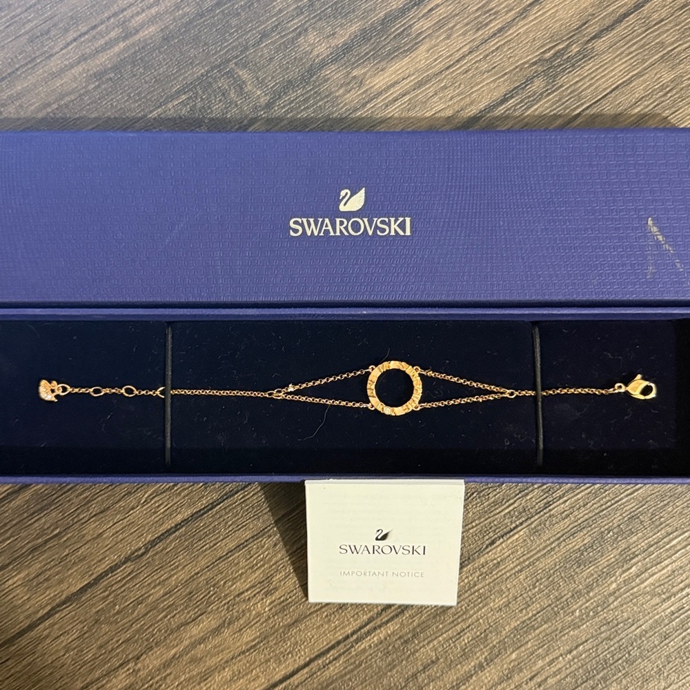 Swarovski Admiration - You are my sunshine bracelet Rose  Gold Tone Luxury